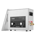 VEVOR Ultraschallreiniger mit Heiztimer & Korb 6 L professionelle digitale Schallkavitationsmaschine, 180 W Reinigungsmaschine für Uhreninstrumente Brillen Münzen Metallteile Werkzeuge