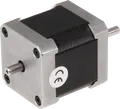 NEMA17-02 - Schrittmotor, Hoch-Drehmoment Hybrid, 2-Phasen, doppelter Schaft