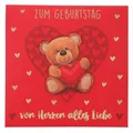 Depesche 0011694-040 Pop-up Glückwunschkarte zum Geburtstag, Klappkarte mit Musik, Lichtelementen un (1 Stk.) (11694.040A)