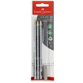 ✅ Faber-Castell GRIP 2001 Bleistift Set – 3× Bleistift + Radiergummi Ergonomisch
