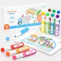 Shuttle Art 12 Dot Marker Bunt Waschbar Punktmarker Dotbook Kinder Kunst