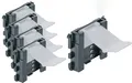 5 x Sockelhalterung für 19 mm Blende Befestigung Sockelklammer Sockelclip Soc...