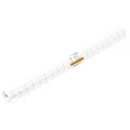 HERMA 7005 Buchschutzfolie selbstklebend transparent, 5 m x 40 cm, reiß- und wasserfest Bucheinschlagfolie, glänzende Buchfolie aus robuster Polypropylen-Folie für dauerhaftes Einbinden