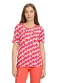 Betty Barclay Kurzarmshirt Damen mit Print (1-tlg) Rippbündchen