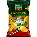 funny-frisch Chipsfrisch Sour Cream 10x150 g Beutel