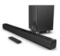 TV Soundbar + Wireless Subwoofer, BT, HDMI ARC, USB, AUX-IN,Majority K2, GEPRÜFT