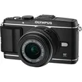 Olympus PEN E-P3, 12,3 MP, 4032 x 3024 Pixel, Live MOS, Full HD, Touchscreen, Schwarz - Schwarz