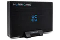HURRICANE GD35612 Externe Festplatte 2TB 3,5" USB 3.0 Aluminium HDD mit Netzteil für PC, Laptop, TV, Ps4, Ps5, Xbox kompatibel mit Windows Mac Linux