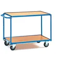 Fetra 2940 Tischwagen Stahl pulverbeschichtet Traglast (max.): 250 kg Brillantblau (RAL 5007)