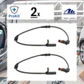 2x ORIGINAL® Ate Sensor, Raddrehzahl Vorne für Mercedes-Benz C-CLASS C-CLASS