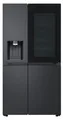 LG InstaView GSXE90EVDD, Freistehend, Amerikanische Tür, Schwarz, 3 Tür(en), Essence Black Steel, Berührung