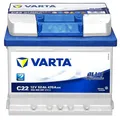 Autobatterie 12V 52Ah 470A Varta C22 Blue Dynamic Starterbatterie 552 400 047