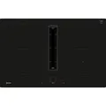 V58NHQ4L0 N 70, Autarkes Kochfeld schwarz, 80 cm, mit integriertem Dunstabzug