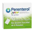 Perenterol junior 250 mg Pulver 10 Sachets - Durchfall Medikament zur Vorbeugung & Behandlung von akutem Durchfall - für Kinder in praktischer Pulverform - kindergerechter Geschmack