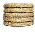 DekoPrinz® Bastelkranz Natur Strohkranz / Strohrömer Rohling, Ø30 cm, 5 cm Stärke Ø 30 cm x 5 cm