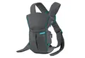 Infantino BKids Babytrage Swift Classic - Grau, Baby Bauchtrage ab Geburt von 3,6 - 11,3 kg 2 Tragepositionen