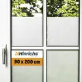 Hinrichs Fensterfolie 163, selbsthaftend, 90 x 200cm, Milchglasfolie mit UV-Schutz, Sichtschutz