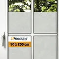 Fensterfolie Sichtschutz Selbstklebend 90 cm Milchglasfolie Sichtschutzfolie