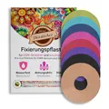 Diasticker® | Pflaster für Freestyle Libre 3 Sensor (10 Stück, Mix) | Wasserfest - Hautfreundlich - Atmungsaktiv - Starker Halt | Selbstklebende Fixierpflaster, Sensor-Fixierung