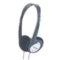 Panasonic HT030 Kabelgebundene ergonomische und faltbare Kopfhörer silber