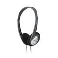 Panasonic RP-HT030E-S Leichter Kopfhörer, Faltbarer One Size (1-Pack), Silber 