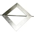 Gardinia Raffhalter Für Vorhänge 14,5 X 14,5 Cm Edelstahl-optik Raffhalter