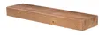 levandeo Wandregal Holz Massiv 80x20cm Eiche Farbig Wandboard Vintage Rustikal Design Natur Regal