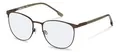 Rodenstock ROUNDED Metall Brillen in Brown, Olive für Unisex, Brille mit Sehstärke, optional mit Sonnenbrillen tönung oder Blaulichtfilter (Modell R7148)