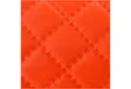 maDDma Stoff 1m neonfarbener Meterware Raute Steppstoff, neonorange