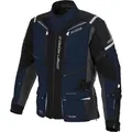 Büse Open Road III wasserdichte Motorrad Textiljacke, schwarz-blau, Größe 48 für Männer