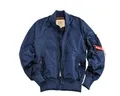 Alpha Industries MA-1 TT Bomberjacke Repl. Blue Gr. M – Original