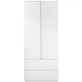 Kleiderschrank Image 80 x 191 cm Dekor Weiß