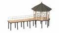 NOCH 14264 - 1/87 / H0 Event-Pavillon “Fischersteg” - Neu