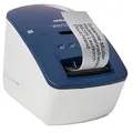 brother QL-600B Etikettendrucker weiß, blau