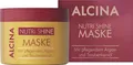 ALCINA Nutri Shine Maske | 1 x 200 ml | intensiv pflegende Haarmaske | glänzendes Haar | mit Argan- & Traubenkernöl