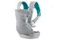 Infantino BKids Babytrage Flip Advanced - Grau, Baby Bauchtrage Rückentrage ab Geburt von 3,6 - 14,5 kg 4 positionen