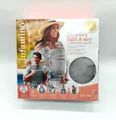 Infantino Flip 4-in-1 Light & Airy Babytrage, atmungsaktiv - Hellgrau