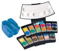 Pelikan Wasserfarbkasten 2 Wasserboxen + Deckweiß und 24 Farben