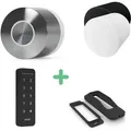 Nuki Smart Lock Ultra + Schutzabdeckung + Keypad + Diebstahlschutz - mit Witterungsschutz / Weiß