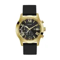 Guess Herren Chronograph Uhr Atlas mit Silikonband