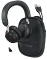 Jabra Evolve2 65 kabelloser Stereo Kopfhörer (MS Teams, USB-A) - Schwarz