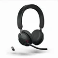 JABRA Evolve2 65 Stereo MS USB-A Bluetooth Headset | black | BRANDNEU