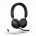 JABRA Evolve2 65 Stereo MS USB-A Bluetooth Headset | black | BRANDNEU
