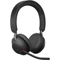 Jabra evolve2 65, ms stereo on-ear headset (zwart, microsoft team