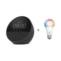 Amazon Echo Spot (Gen. 2) + tink Basics Smart Bulb E27 - Matter