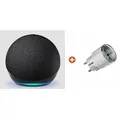 Bundle: Amazon Echo Dot (5. Gen. 2022) WLAN- und Bluetooth-Lautsprecher mit Alexa Anthrazit + Shelly Plug S Gen3 white Zwischenstecker