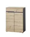 iNNOstyle Schuhschrank MAGALI BHT 80x107x38 cm braun Schuhkipper