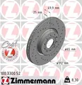 ZIMMERMANN SPORT COAT Z *ECE R90* Bremsenset für AUDI SEAT SKODA VW
