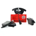 ZIMMERMANN Bremsbeläge + Wako für AUDI A3 SEAT LEON SKODA VW GOLF 5 6 POLO vorne