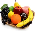Künstliche Früchte zur Dekoration gefälschte Früchte Requisiten, 10 Arten von...